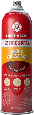 Extintor Portátil en Aerosol / 100 ml / Agente Dipotásico / Clases A-B-C / Uso Residencial y Comercial / FIRST ALERT TUNDRA