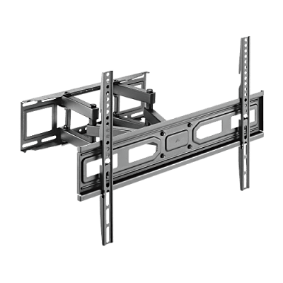 Montaje de Pared Universal Articulado para Monitores de 37 a 80" | Carga Máxima 40 Kg | Vesa  100 x 100 a 600 x 400| Fabricado en Acero