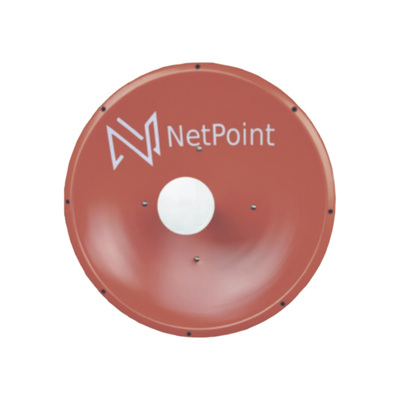 Antena altamente Direccional / 4 ft / 4.9-6.4 GHz / Diseñada para ambientes salinos / Ganancia 37 dBi / SLANT de 45 ° y 90 °/ Conector N-Hembra  / Incluye radomo, jumper y montaje de acero inoxidable. 