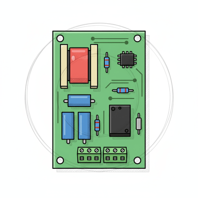 Tarjeta electronica principal para torniquete DSK3B801L/M