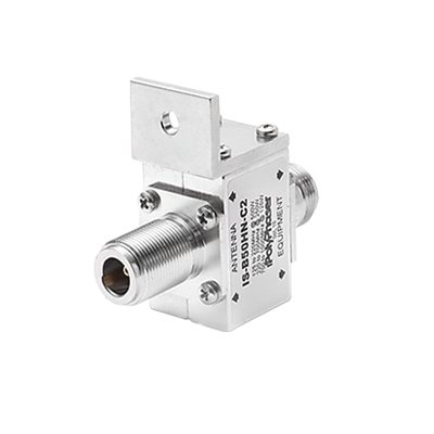 Protector Coaxial RF / 125-1000 MHz / 50 Ω / Conectores N Hembra / Ceja Frontal / 500W