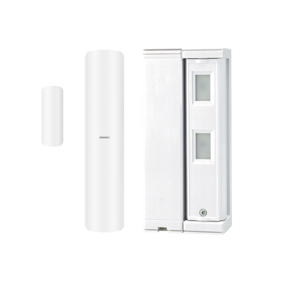 Sensor de Movimiento / Tipo Cortina / Ajuste de detección 2m o 5m / 100% Exterior / Inalámbrico / Incluye transmisor DS-PDMC-EG2-WB(B) para paneles AXPRO/ Proteja fachadas, puertas, ventanas, balcones y mas!