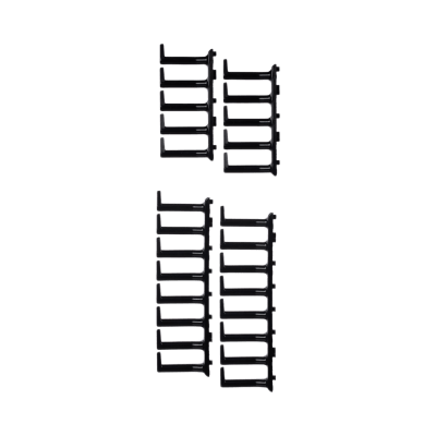 Kit de Dedos Para Administración de Cables en Gabinetes FlexFusion™, de 42 o 45 UR,  Dedos de 100 mm de Longitud, Color Negro 