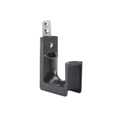 Sujetador STRONGHOLD tipo J (J-PRO), Con Soporte para Montaje en Pared, Para 180 Cables Cat6, Nylon 6.6, Color Negro, 1 pieza