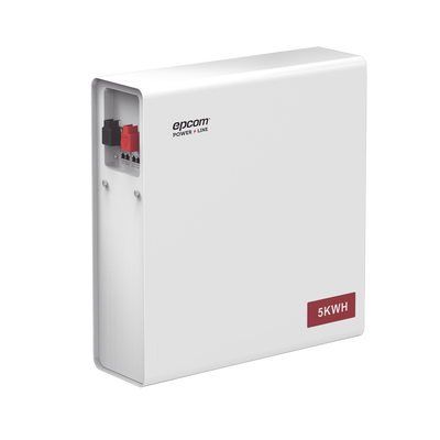 Batería de Litio Hierro Fosfato (LiFePO4)  de 5 Kwh, 51.2 Vcc, 100 Ah, Outdoor, Instalación a pared 