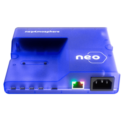 Controlador de Potencia NEO 600 Series / 4 Salidas 10A / Medición Individual / Control por API / Programación 16 Horarios / X-talk Interface / Red Ethernet / USB-C