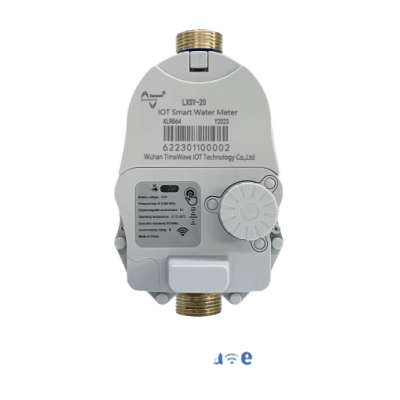 Medidor de Agua mecánico LoRaWAN IoT de 3/4 pulgada  / Válvula de corte de flujo  / Batería Litio de Larga Duración / Comunicación Inalámbrica / Monitoreo Remoto