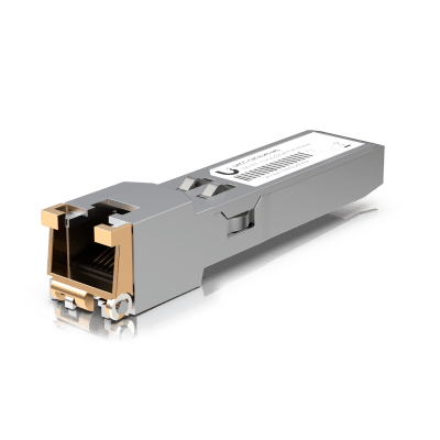 UFiber Tranceptor convertidor de SFP+ a RJ45, velocidades 10/5/2.5/1G