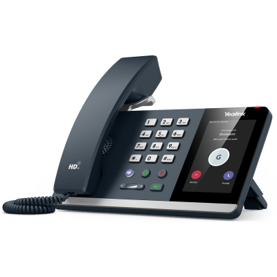 Teléfono IP Yealink MP54 Compacto con Android 12 y Certificación Microsoft Teams
