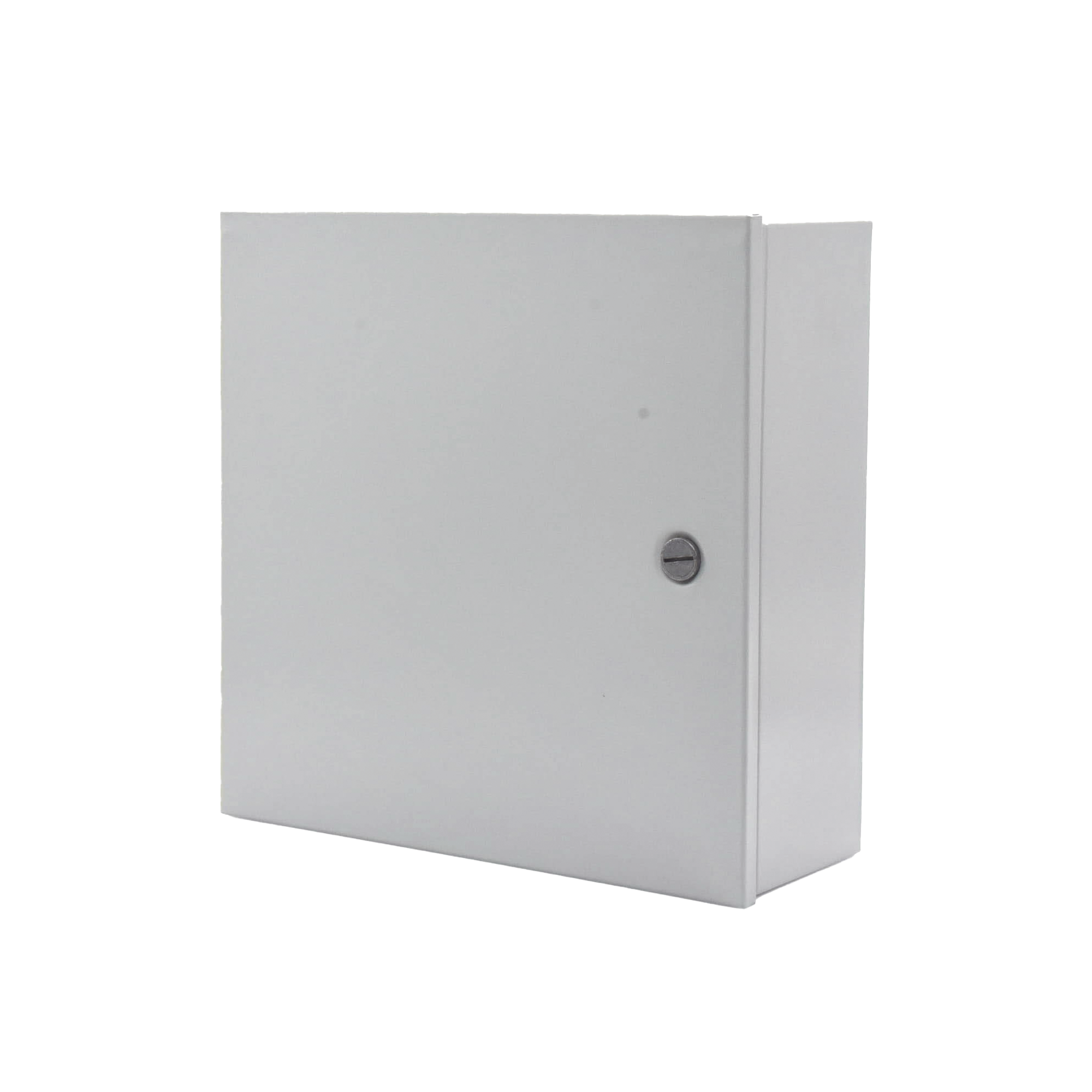 Gabinete de Acero, Uso Interior (Nema 1)  de 80 x 60 x 20 cm con Placa Interna / Tipo Telefónico.