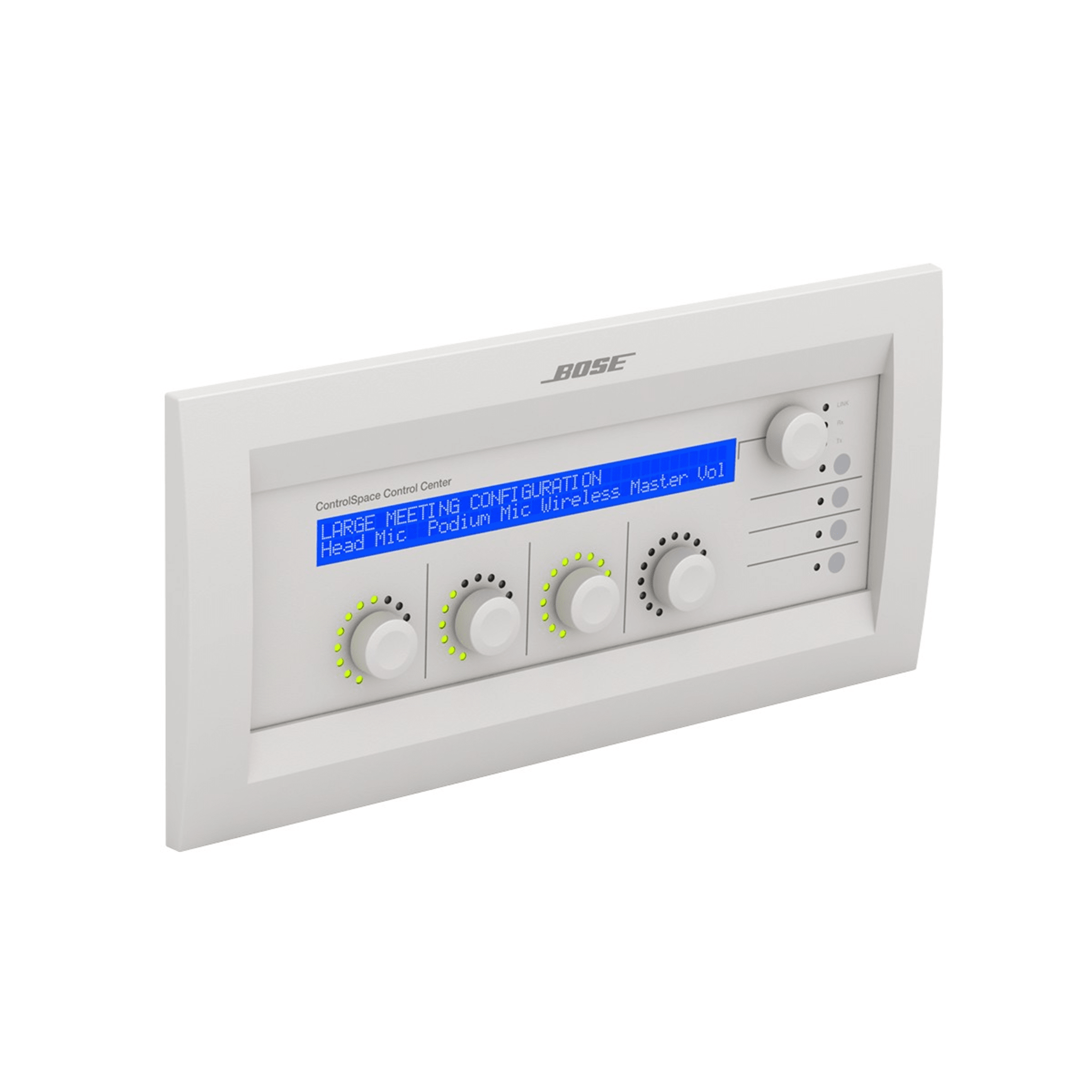 Panel de Control Digital | 4 Perillas de Volumen | Asignación | Pantalla LCD | Compatible con Ecosistema Controlspace