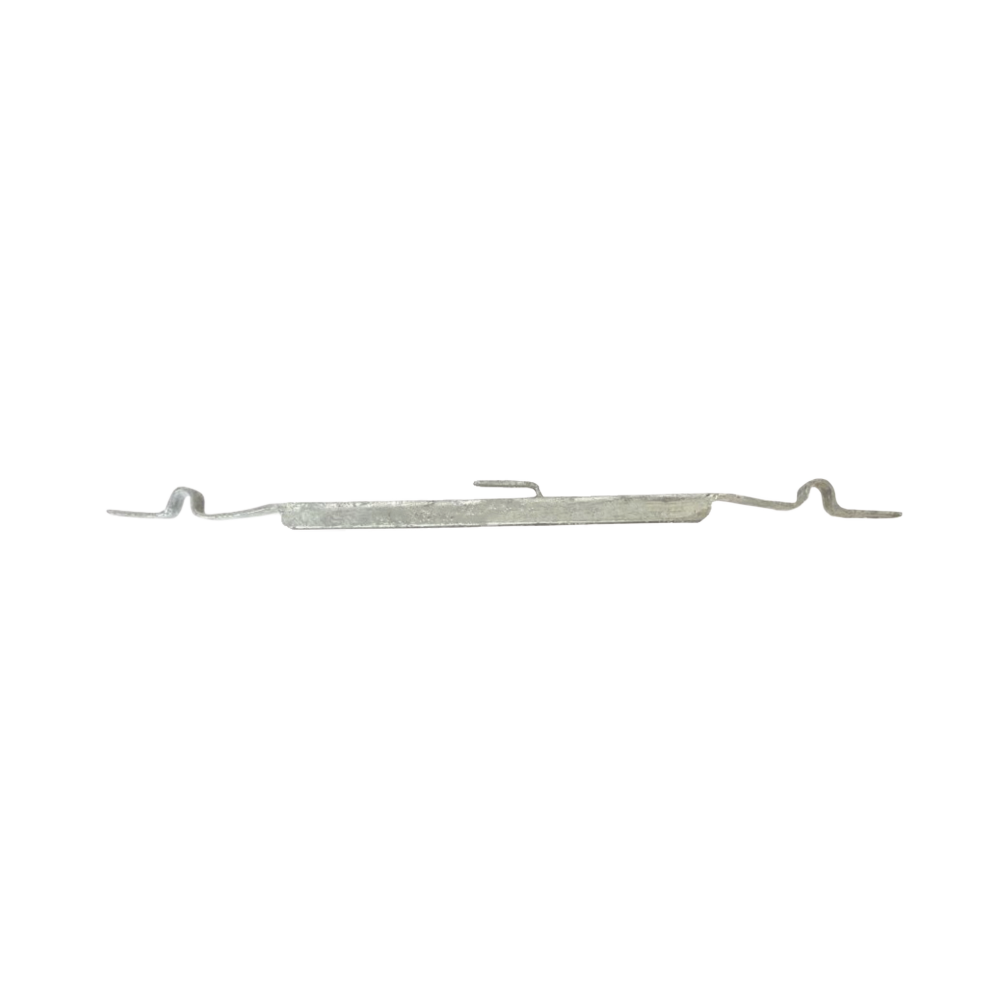 Clip recto automático para unir tramos de charola con peralte 54 mm con acabado Galvanizado por inmersión en caliente