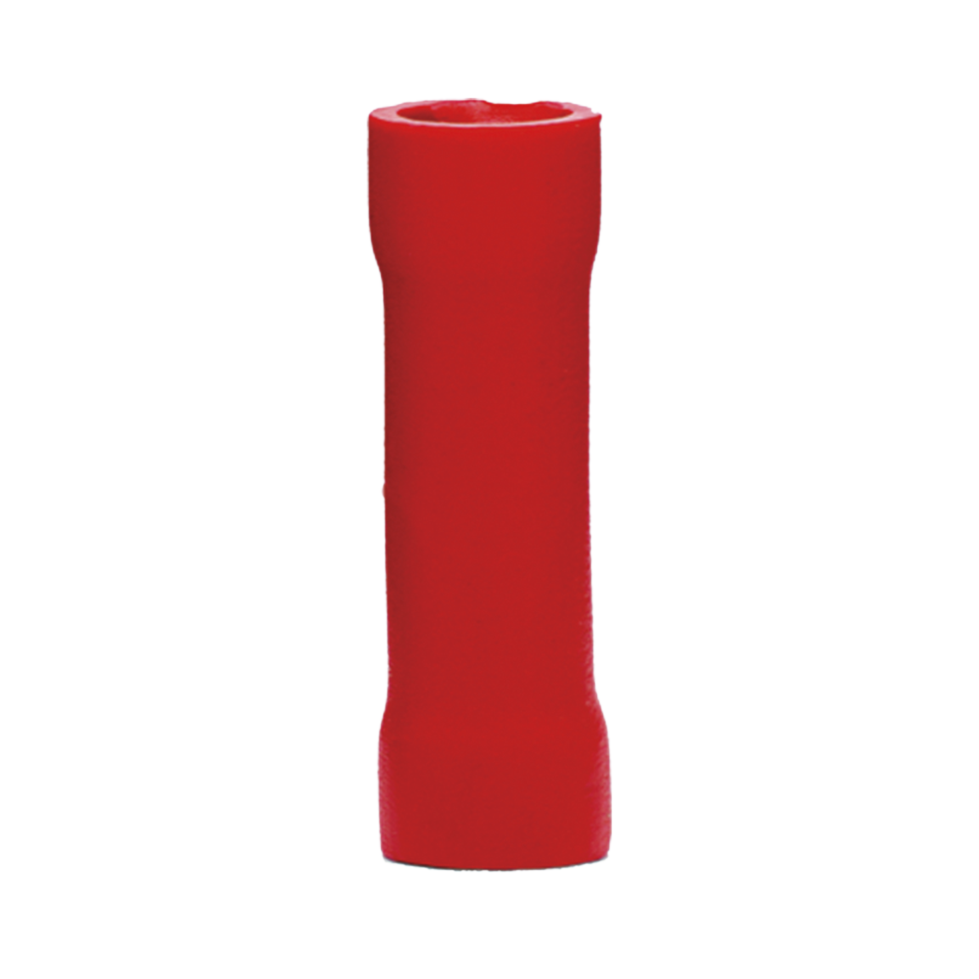 Conector a tope aislado / 22 - 16 AWG / Rojo / Paquete de 25 piezas