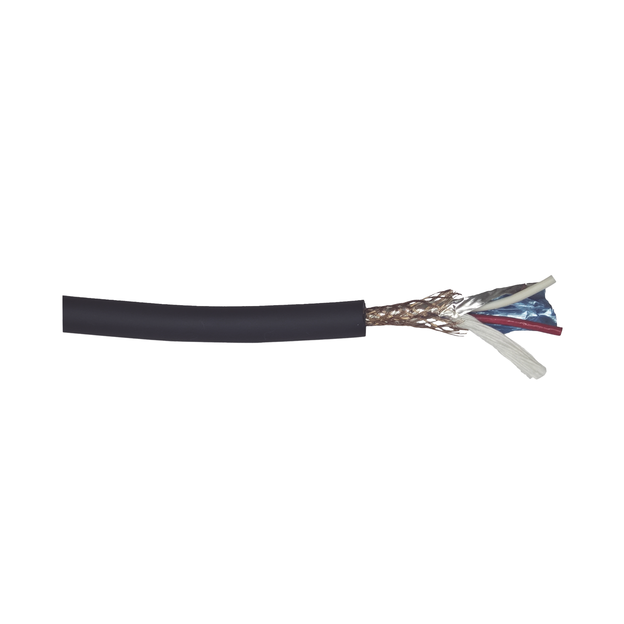 Cable para Micrófono de 100 Metros / Compatible con Conectores XLR,  6.5 mm, 3.5 mm y RCA / Alta Fidelidad / Cable Profesional de ALTA FIDELIDAD 100% Cobre / Color Negro