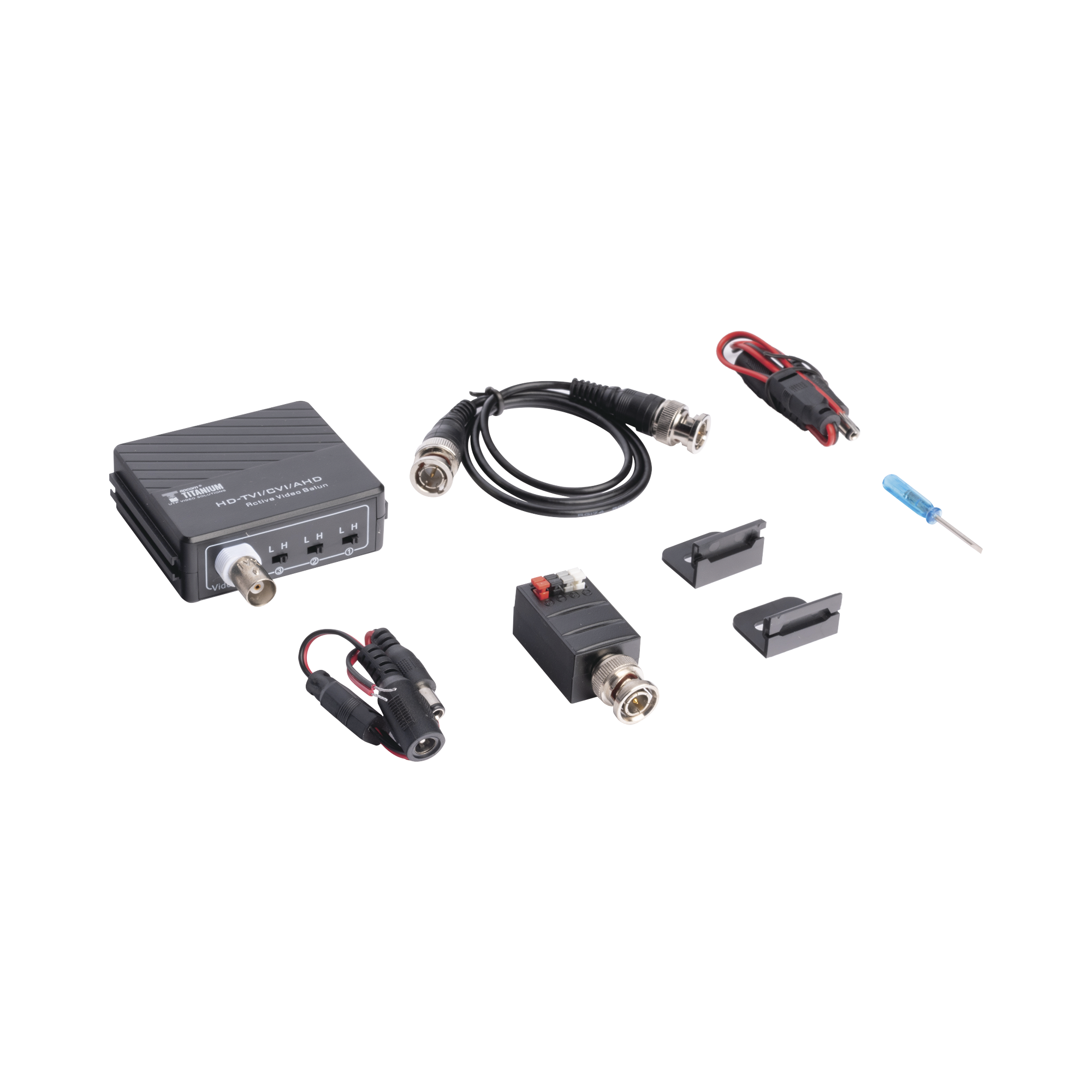 Kit de largo alcance de 400 metros @ 2 MP compuesto por TT4501T + TT4501R  / Activo+Activo