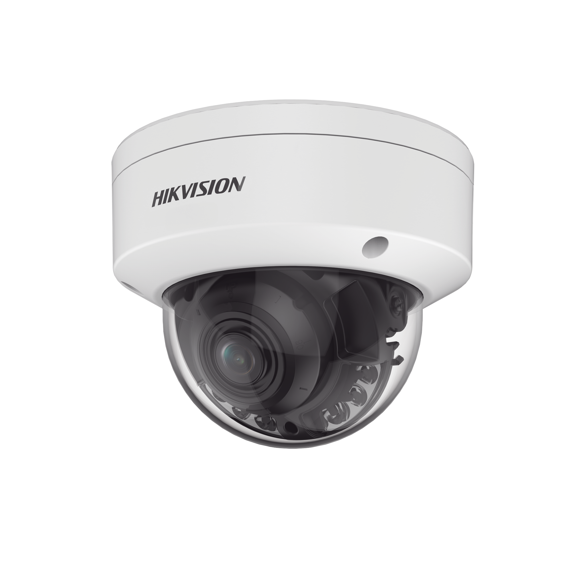 Domo IP 4 Megapixel / ColorVu / Lente 2.7 - 13.5 mm / Luz Blanca 40 mts / WDR 130 dB / Exterior IP67 / IK10 / Captura Facial / Conteo de Personas / Videoanaliticos / AcuSense