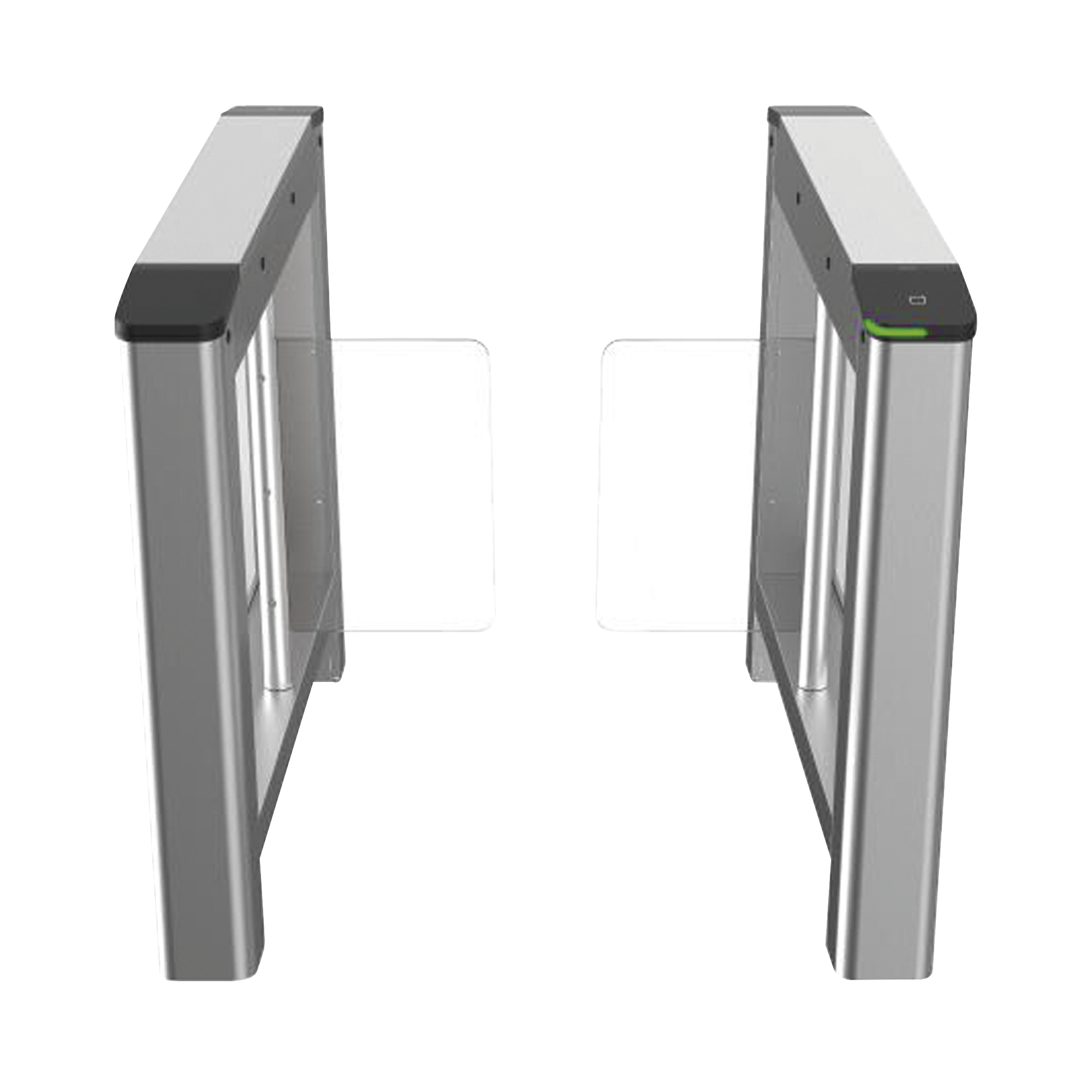 Kit de Torniquetes Swing IZQUIERDO y DERECHO / Bidireccional / Preparación para Instalar Terminal Facial con Montaje DS-KAB6ZU1 (No incluidos) / 3,000,000 MCBF / 4 Pares de IR / Carril de 90 cms