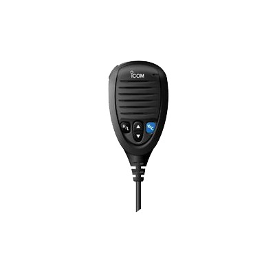 Micrófono color negro con conector de peineta para radios IC-M424 y  IC-M506