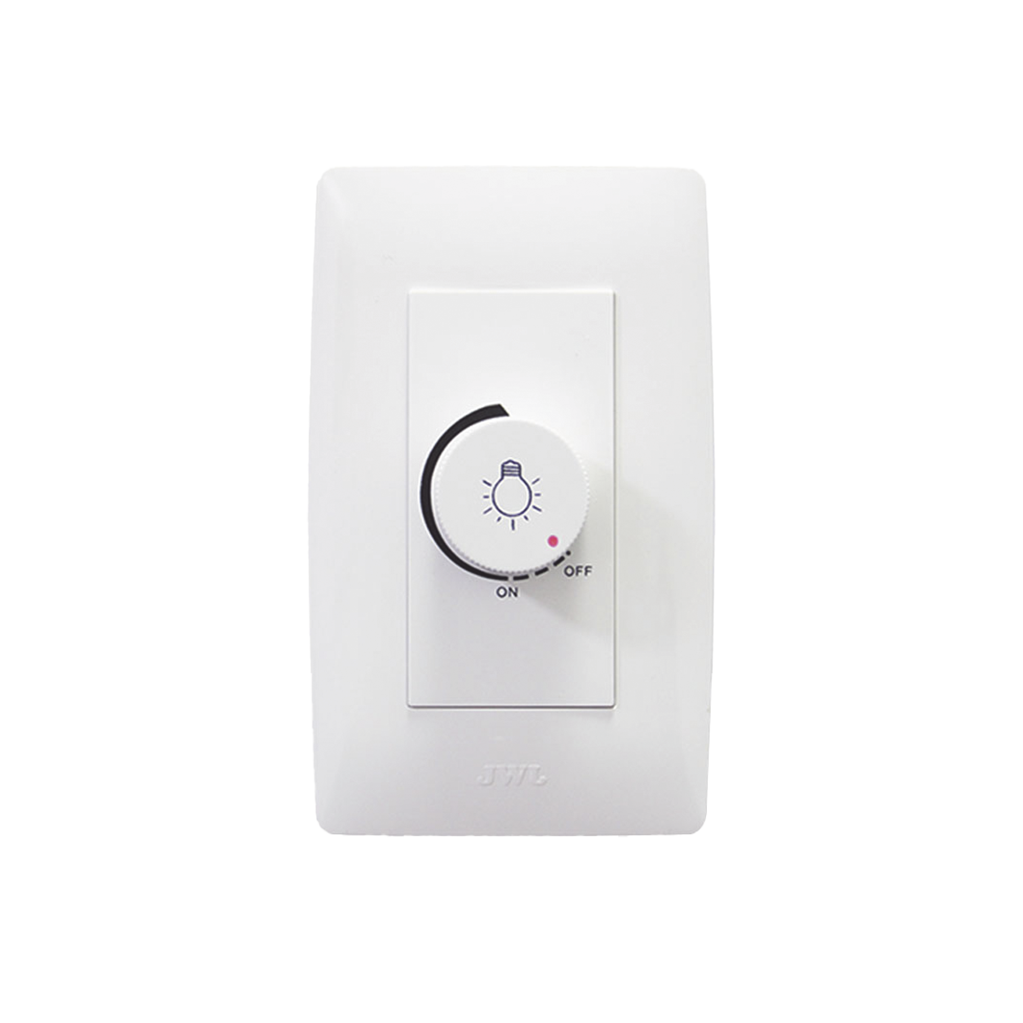 Dimmer Rotativo para Lámpara Incandescentes / 300 W 127 V CA / Color Blanco.
