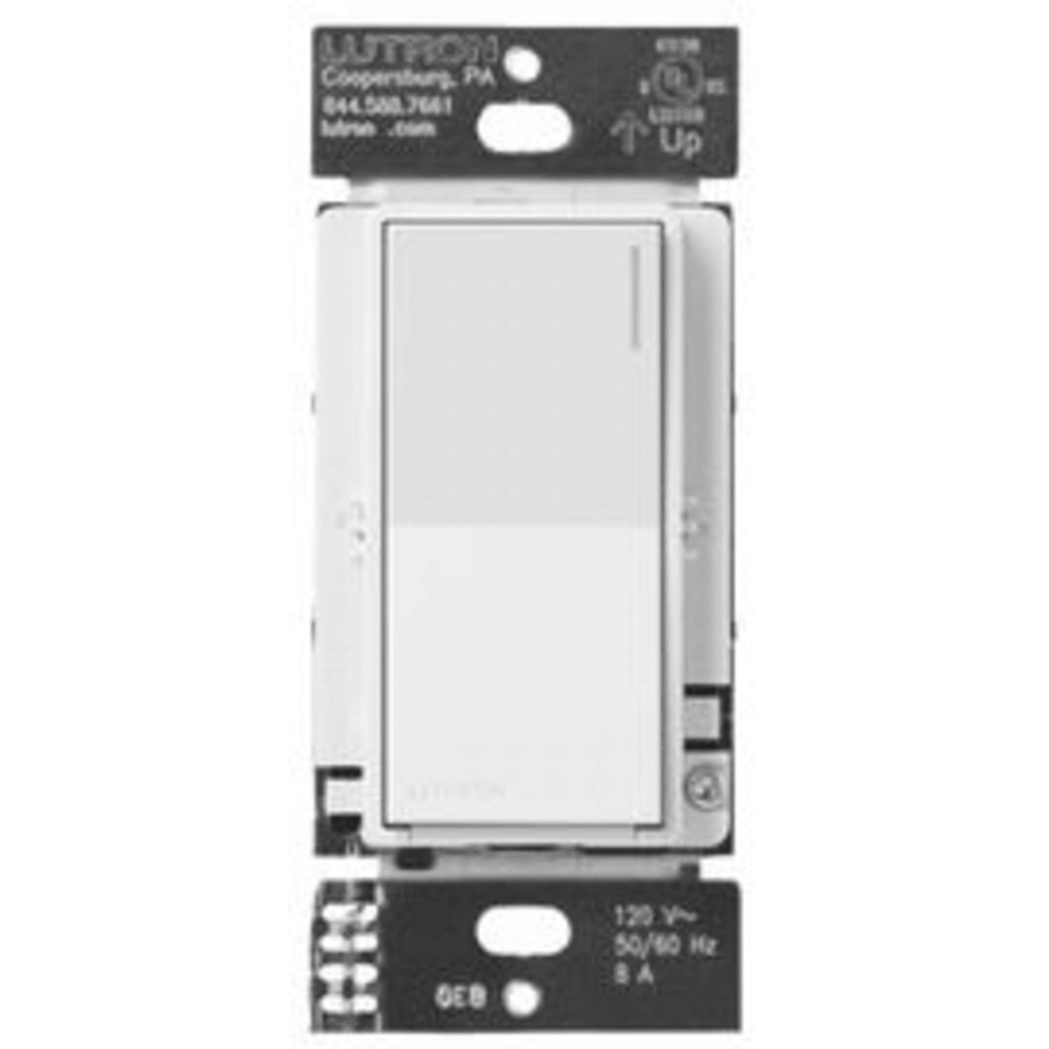 (RadioRA3) Atenuador (dimmer) Auxiliar de pared, compañero de atenuadores multilocación. Usar en 3 vías o escalera.