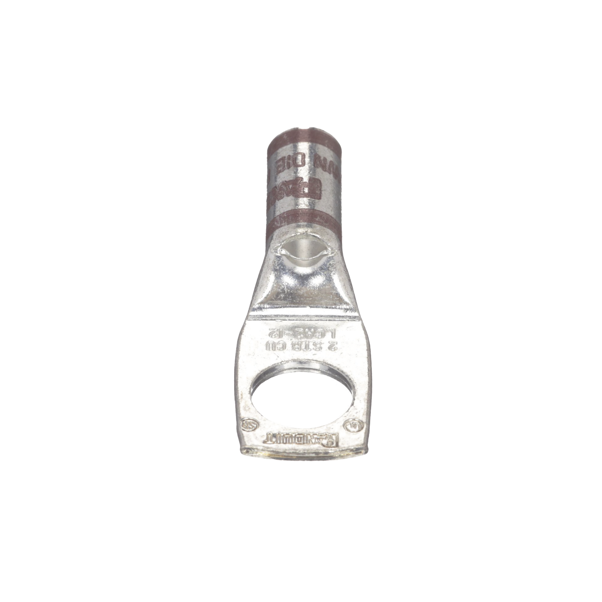 Zapata de compresión LCA2-12-Q, para cal. 2 Awg, Barreno para tornillo prisionero de 1/2, 1 Pz