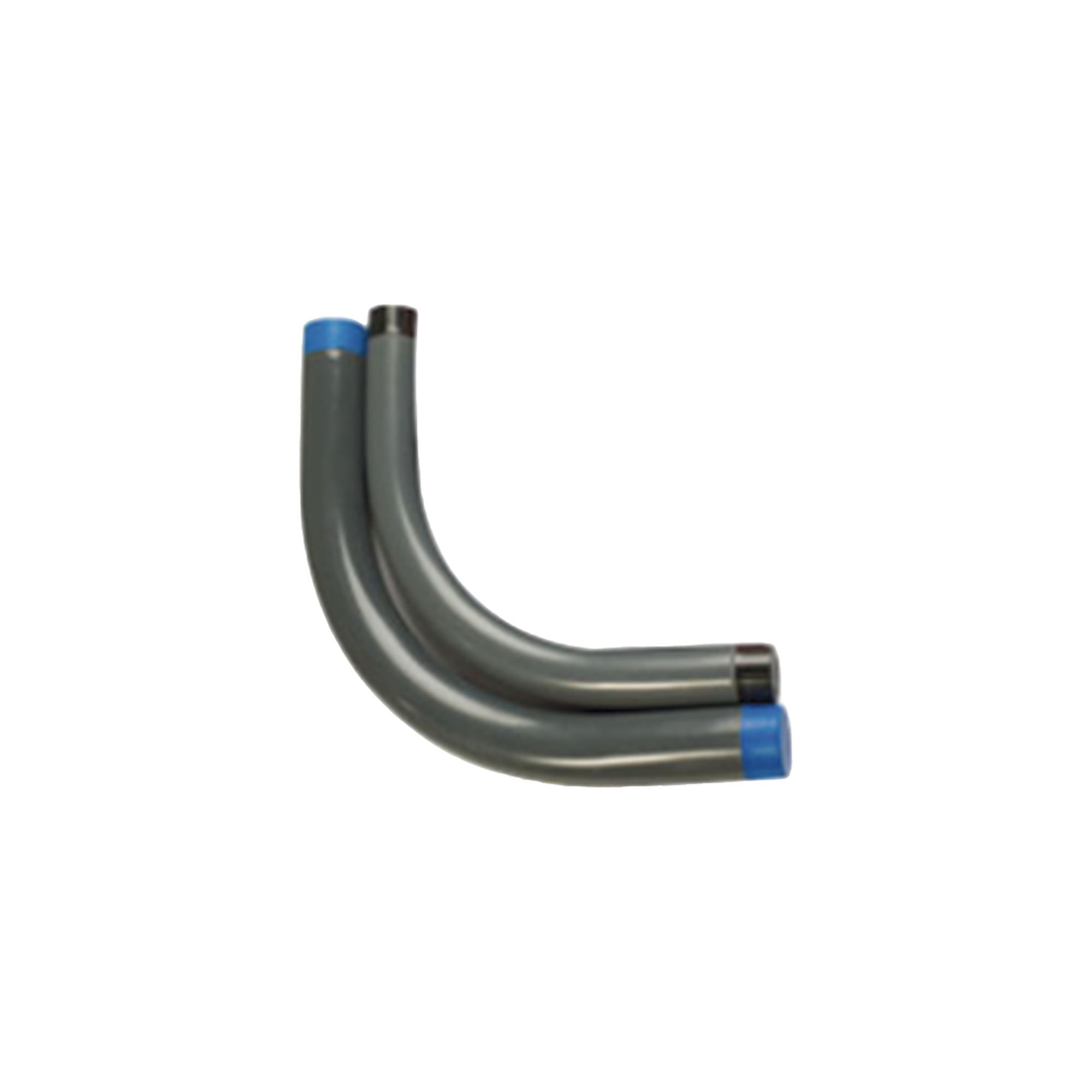 Codo Conduit Rígido de Aluminio de 2" (50.8 mm) con Recubrimiento de PVC.
