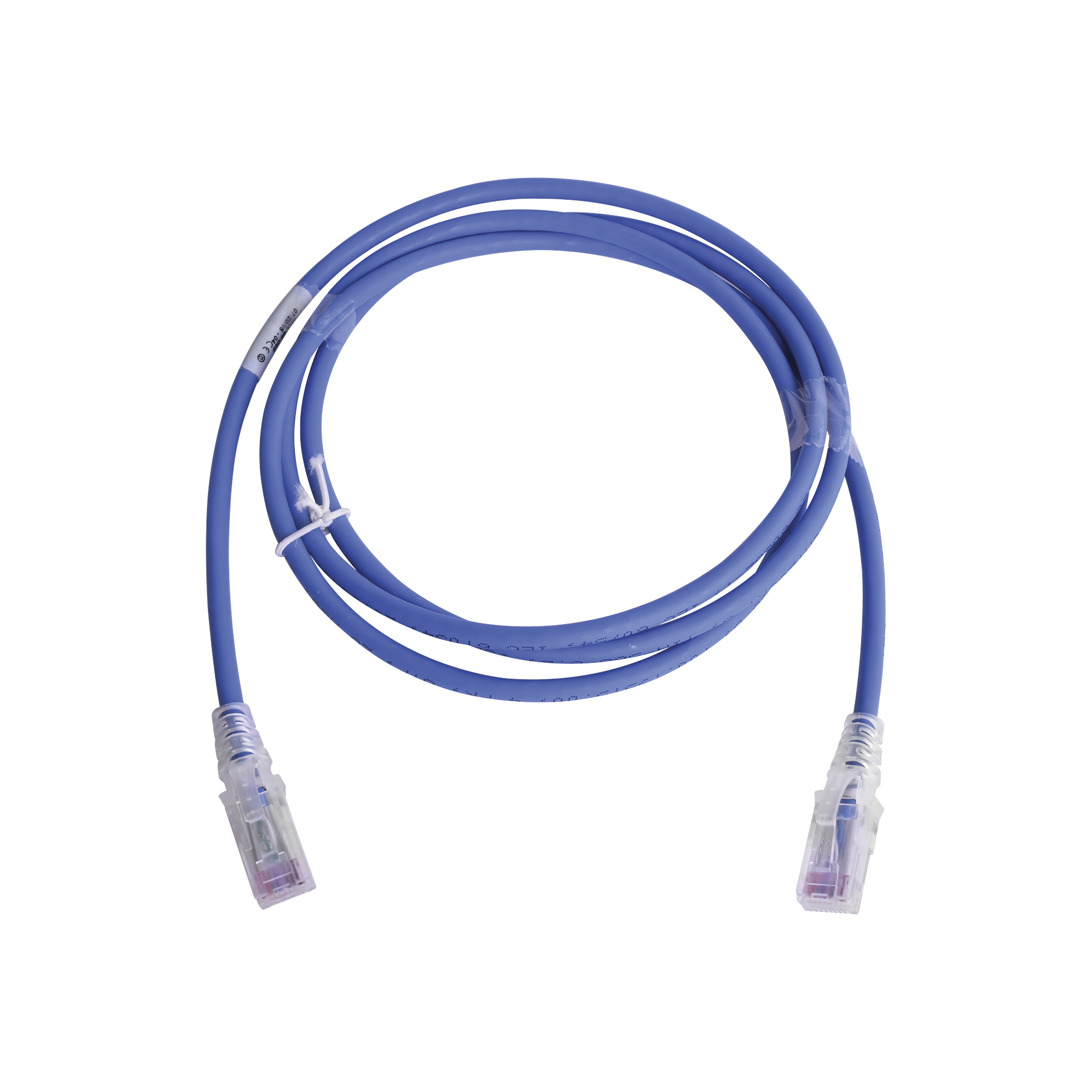 Patch Cord MC6 Modular Cat6 UTP, CM/LS0H, 1.52 Metros (5 Pies), Color Azul, Versión Bulk (Sin Empaque Individual)