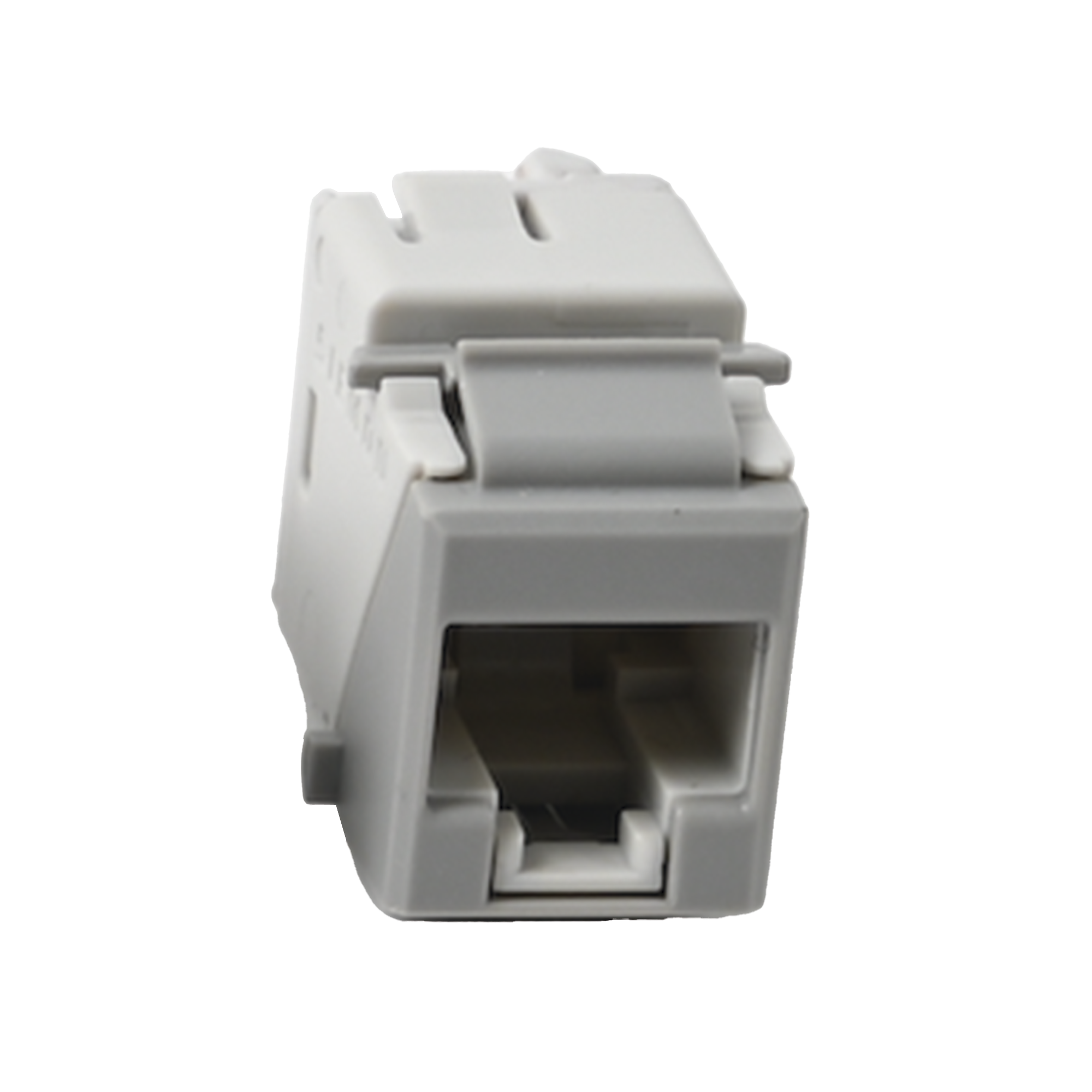 Jack Ultramax Cat5e, UTP, Tipo Keystone, Color Gris, Punch Down