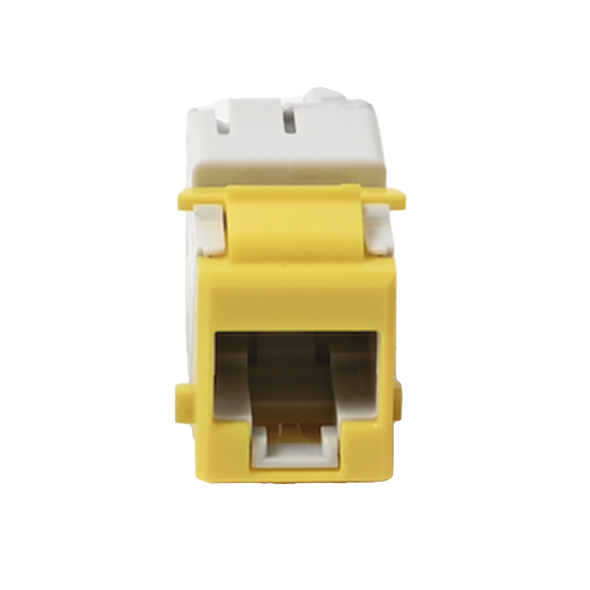 Jack Ultramax Cat6a, Utp, Tipo Keystone, Color Amarillo, Punch Down