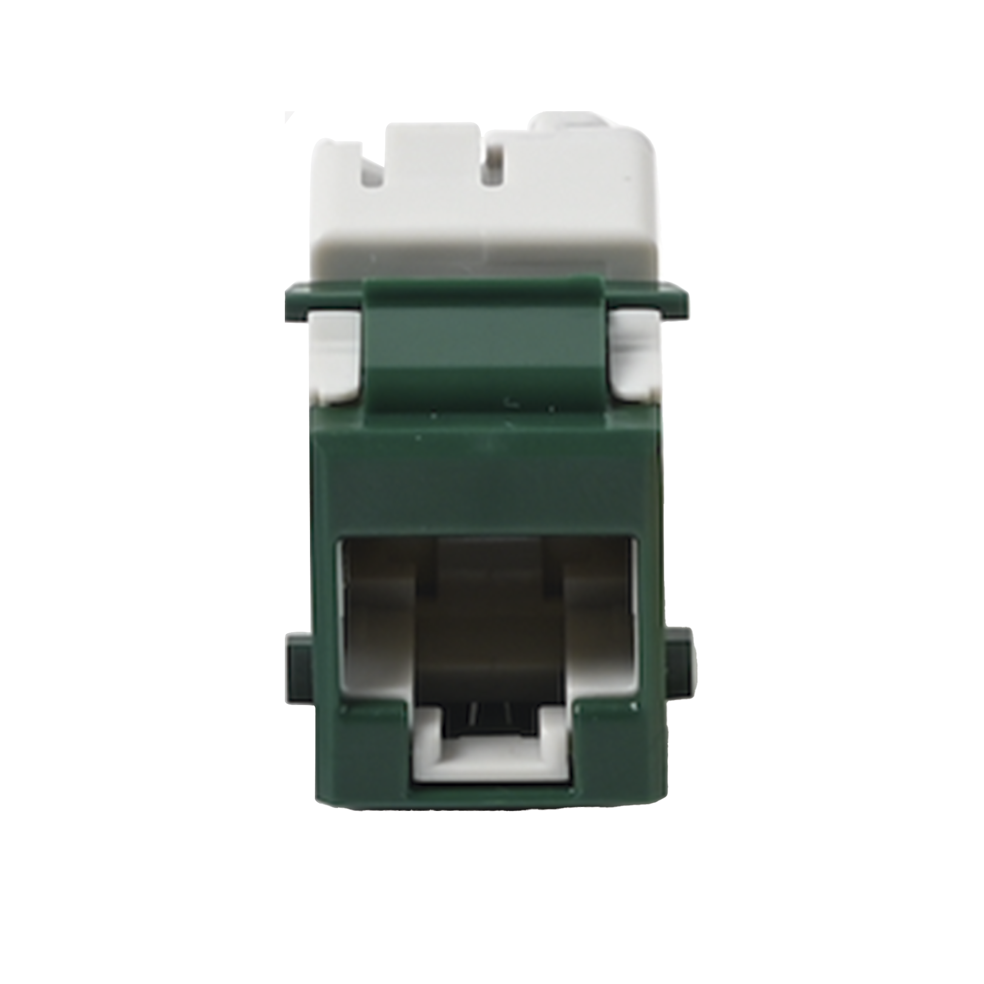 Jack Ultramax Cat6A, UTP, Tipo Keystone, Color Verde, Punch Down