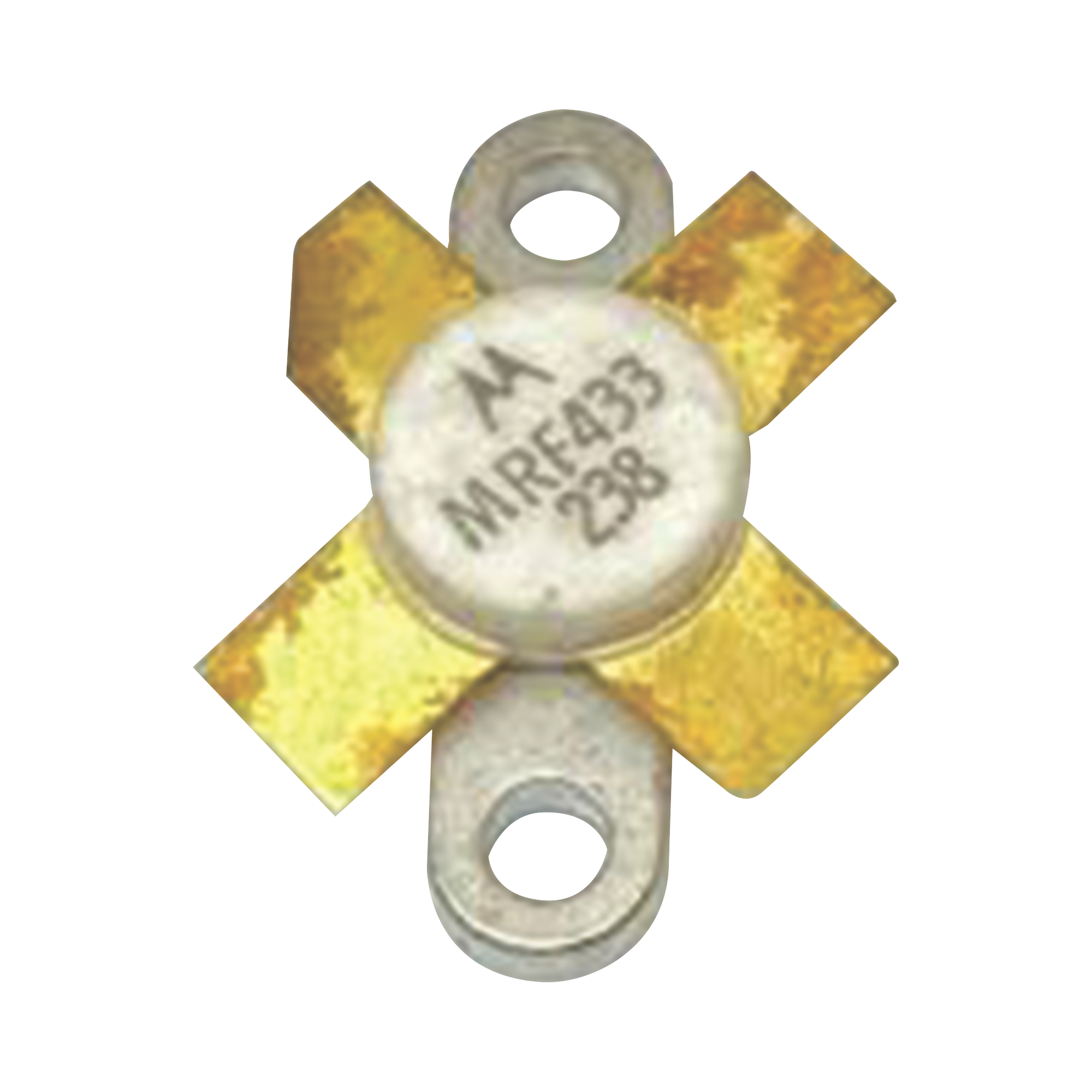 Transistor de Silicio NPN, 2-30 MHz, 12.5 Vcc, 12.5 Watt, 211-07.