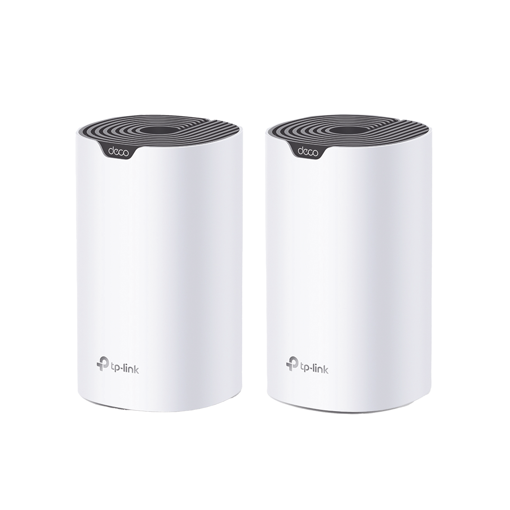 Kit 2 Routers Inalámbricos MESH Interior para Hogar / Doble Banda Wi-Fi 5 AC1900 Mbps / 3 Puerto Gigabit WAN/LAN / 3 Antenas Internas / Administración Mediante la App Deco (iOS, Android)