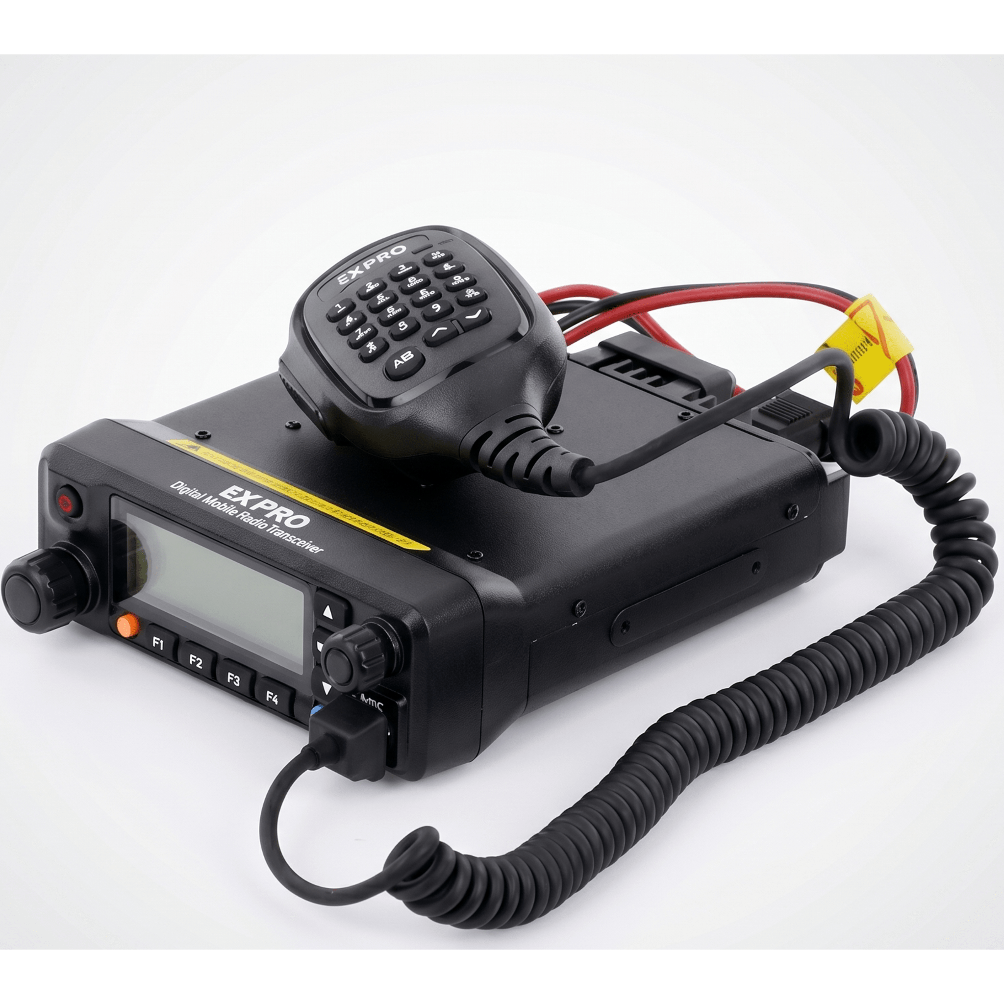 Radio Móvil DMR Doble Banda / VHF 136-174 MHz / UHF 400-480 MHz / 45W VHF / 35W UHF / 1000 Canales / Cifrado Digital / MIL-STD-810 / DTMF