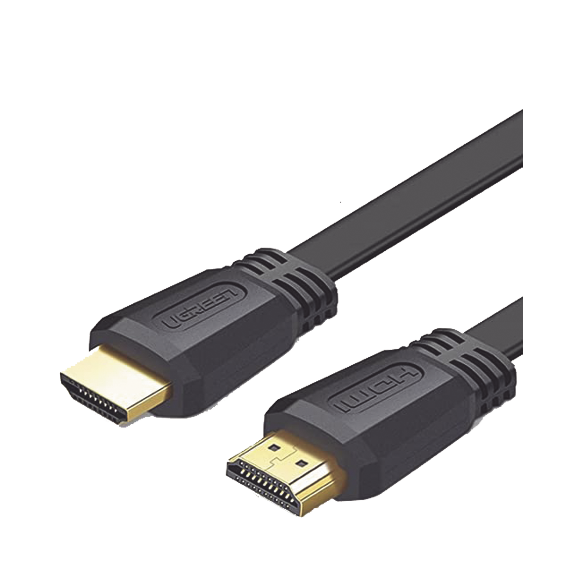 Cable HDMI 2.0 Plano de 3 Metros (9.84 Pies) / 4K@60Hz / HDR / 3D / HEC (Canal Ethernet HDMI) / ARC (Canal de Retorno de Audio) / Color Profundo de 48 Bits / Audio de 32 Canales / HDCP / Audio Dolby True HD 7.1 / 18 Gbps / EstaÑado y Triple Blindaje / An