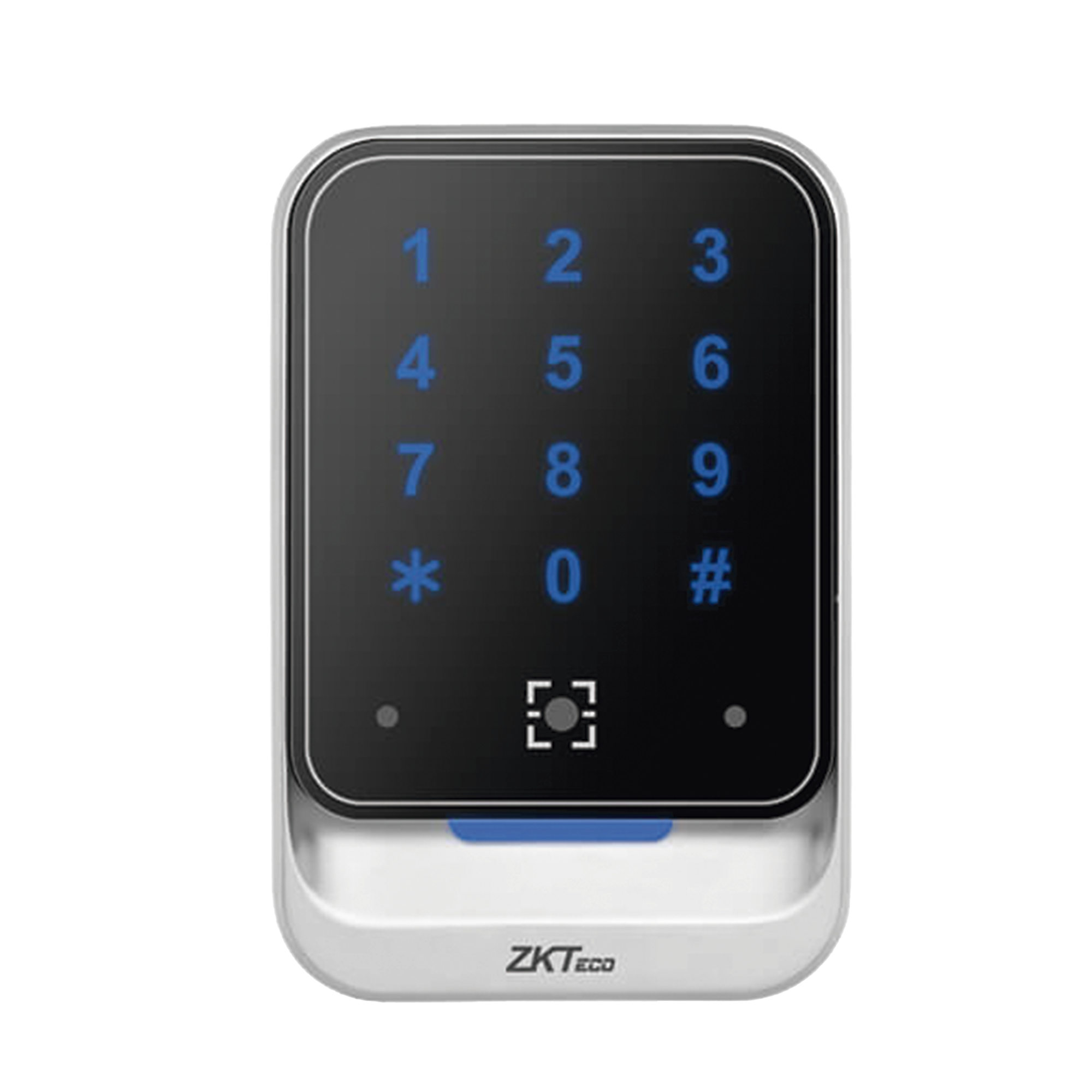 Lector Wiegand de Código QR Proximidad y Teclado / IP65 / Carcasa Metálica / QR Dinámico / RS485 OSDP